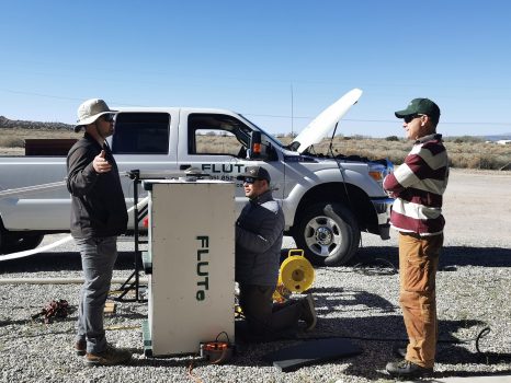 På certifiering för FLUTe i Velarde, New Mexico